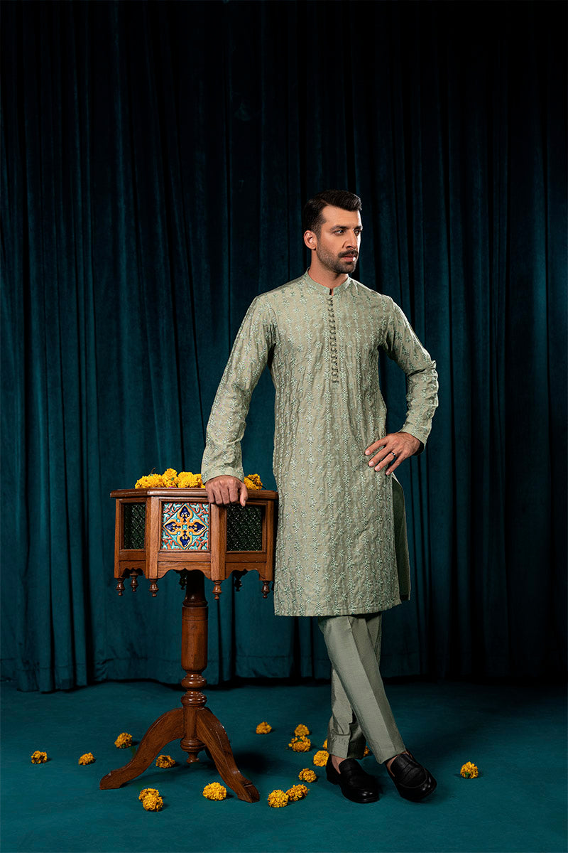 FANCY KURTA PYJAMA PISTA 25014