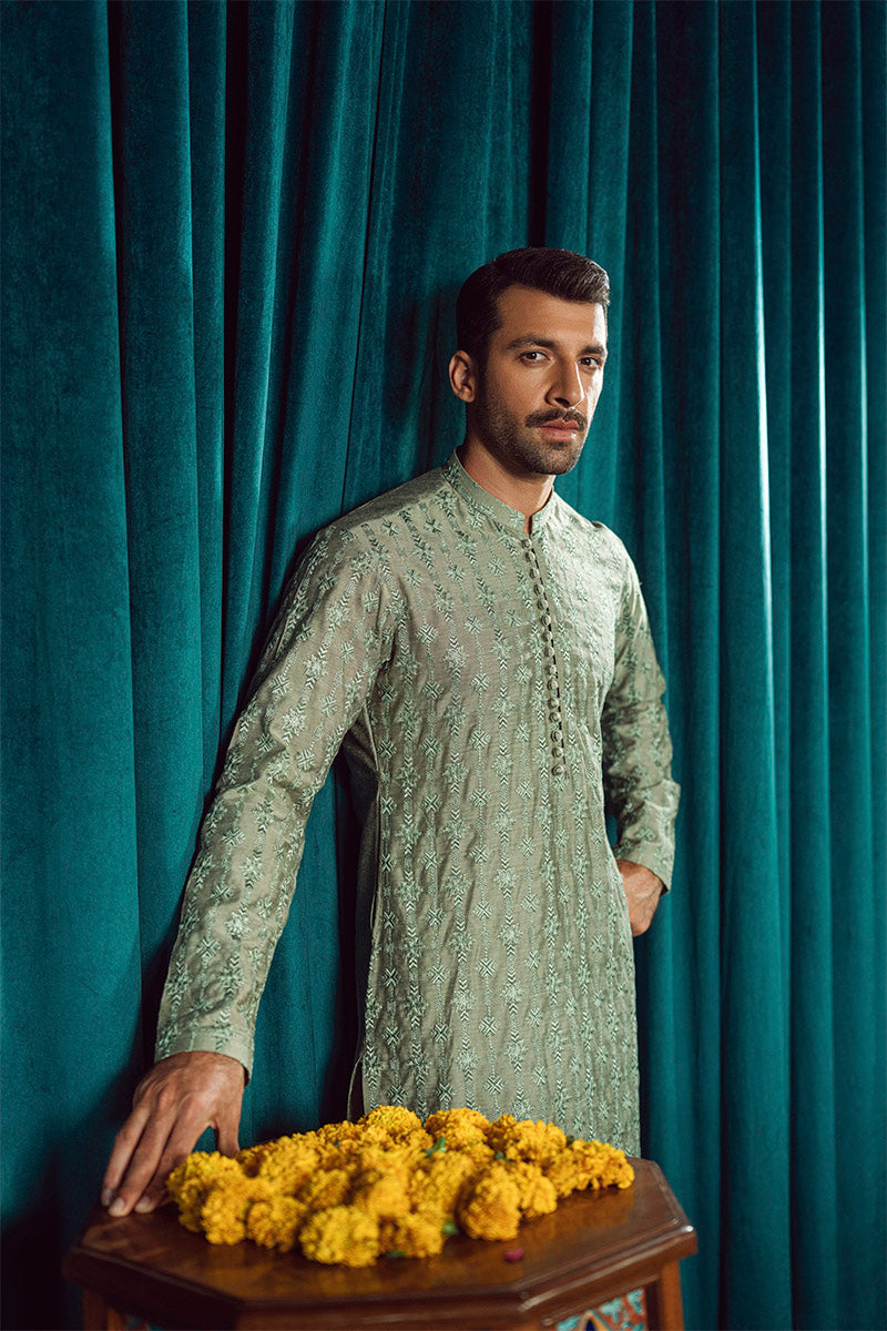 FANCY KURTA PYJAMA PISTA 25014